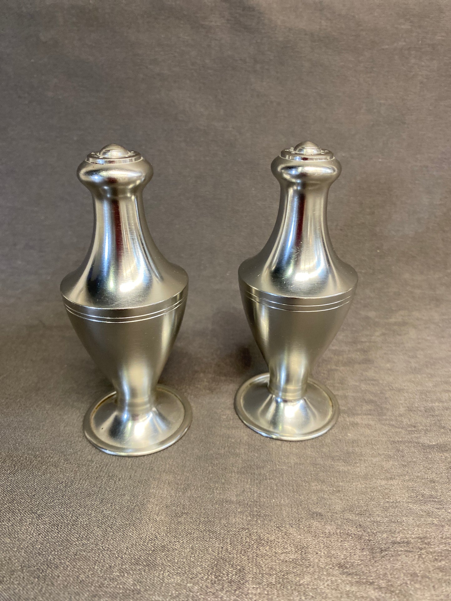 Metawa Pewter Salt & Pepper Shakers