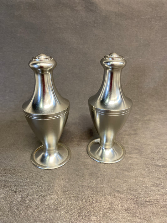 Metawa Pewter Salt & Pepper Shakers