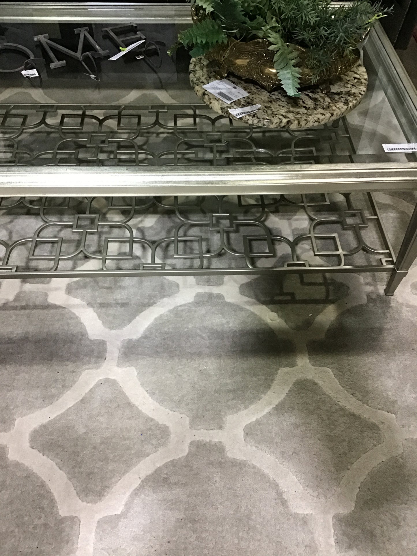 Ikea Rug - Hillested - Grey/White - 6'7" x 9'10"