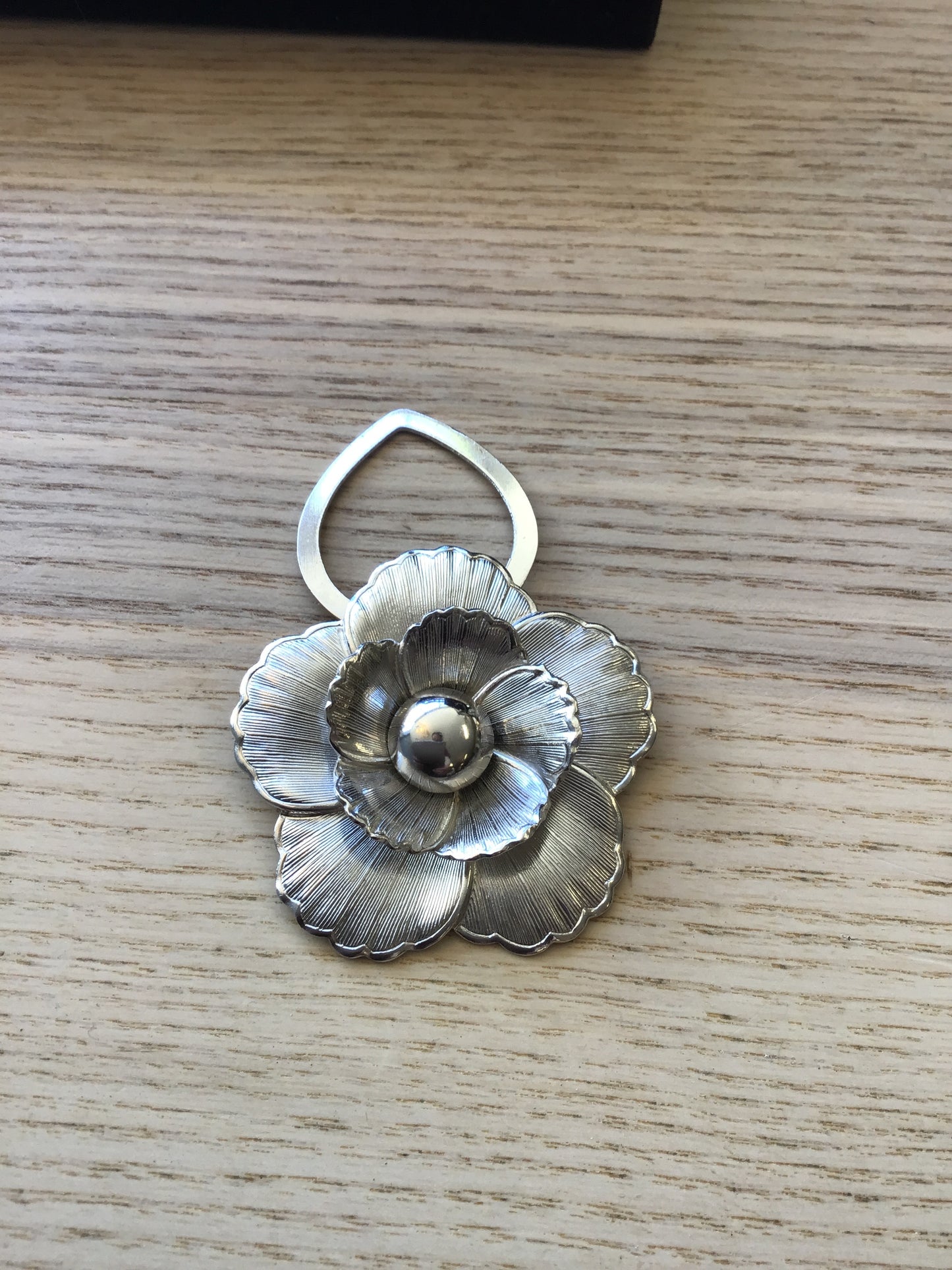 Floral Scarf Clip