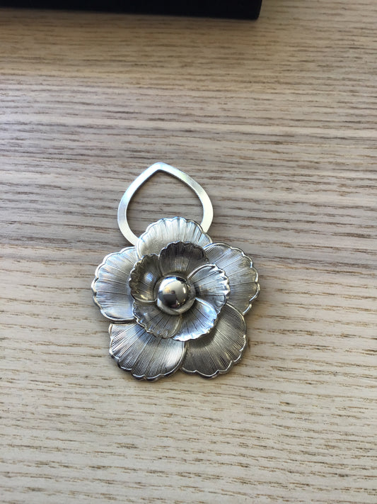 Floral Scarf Clip