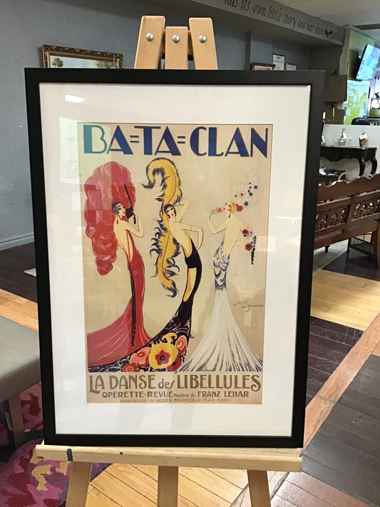 Framed Art Poster 'Ba=Ta=Clan'