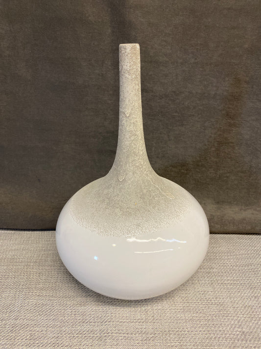 Vase - White/Grey