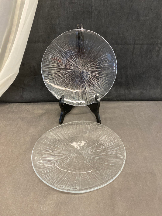 Set 2 Sasaki "Rain" Plates