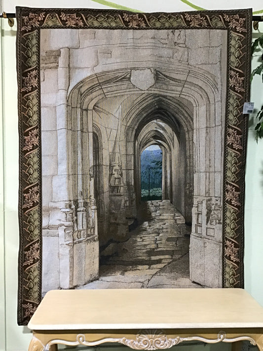 Tapestry Wall Hanging - Garden Archway