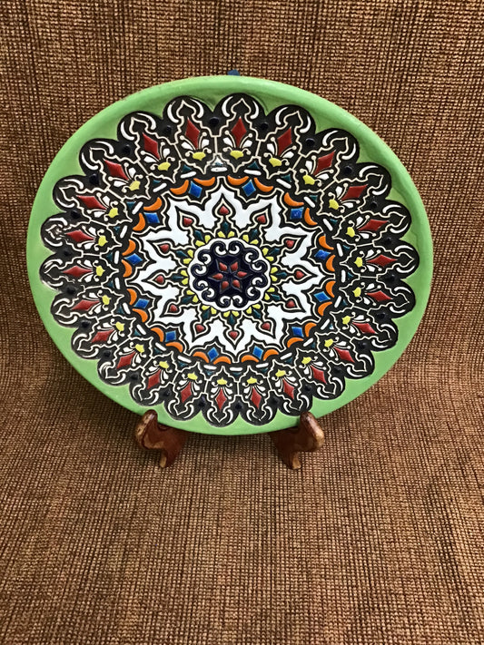 Gorgeous! Hand Painted Decorative Plate