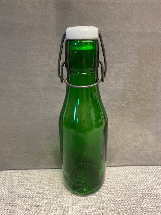 Vintage Dark Green Bottle w/Swing Top