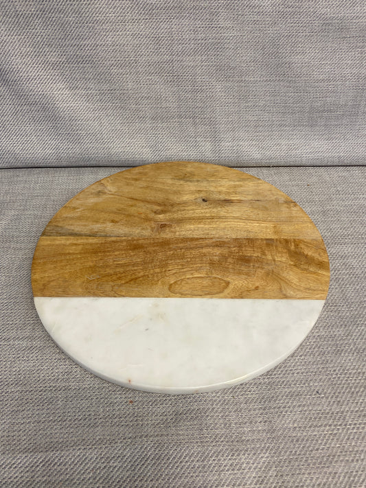 Cheese Board - Wood & Marble