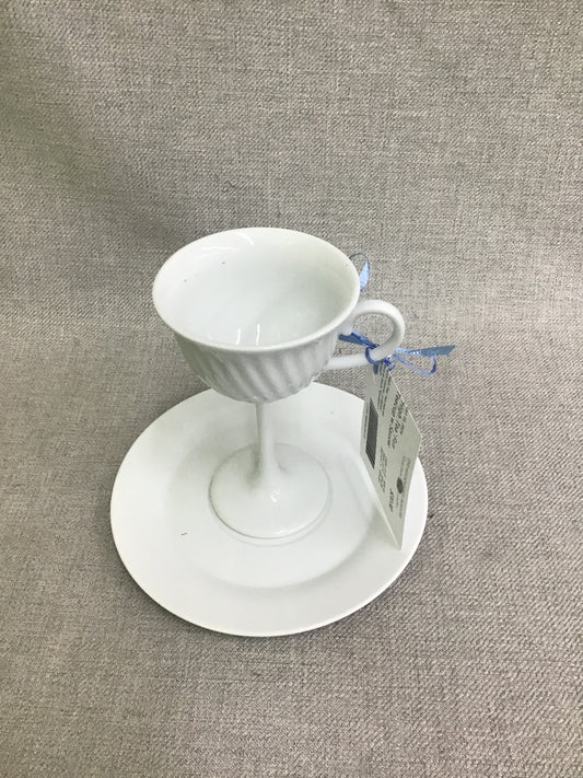 'High Tea' Fun Teacup w Saucer