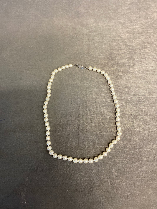 Evco Faux Pearl Necklace