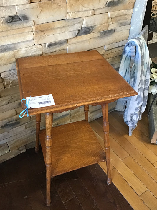 Natural Wood Accent Table