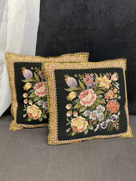 Pair Cushions - Tapestry