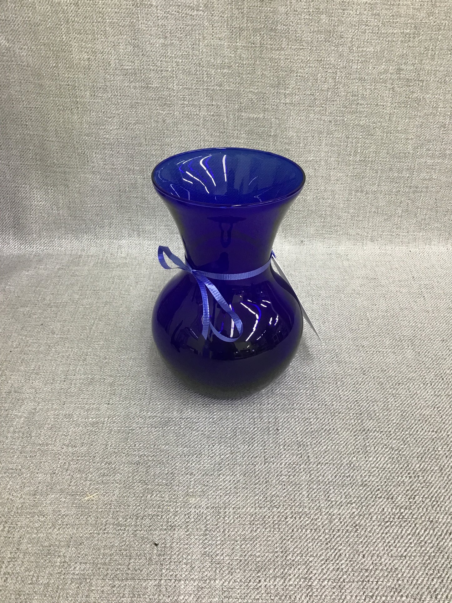 Blue Glass Vase