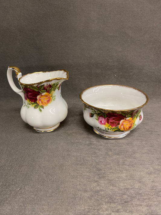 Old Country Roses - Creamer & Sugar