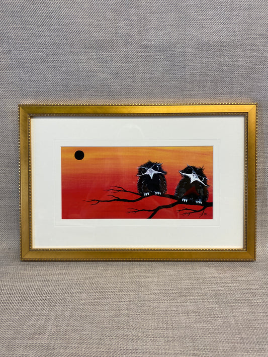 Framed Print - Tawny Frogmouth Birds