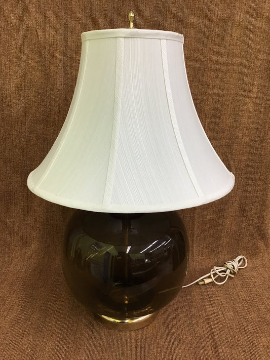 Glass Buffet Lamp- 27"h