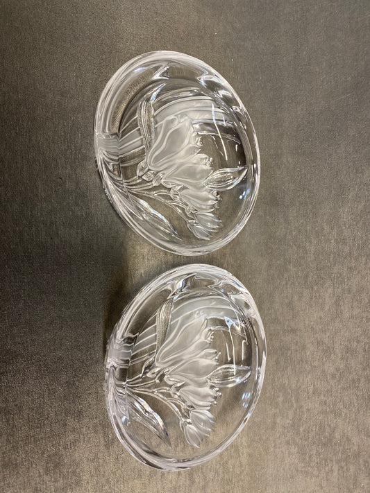 PAIR Mikasa Sm Parisian Iris Candy Dishes