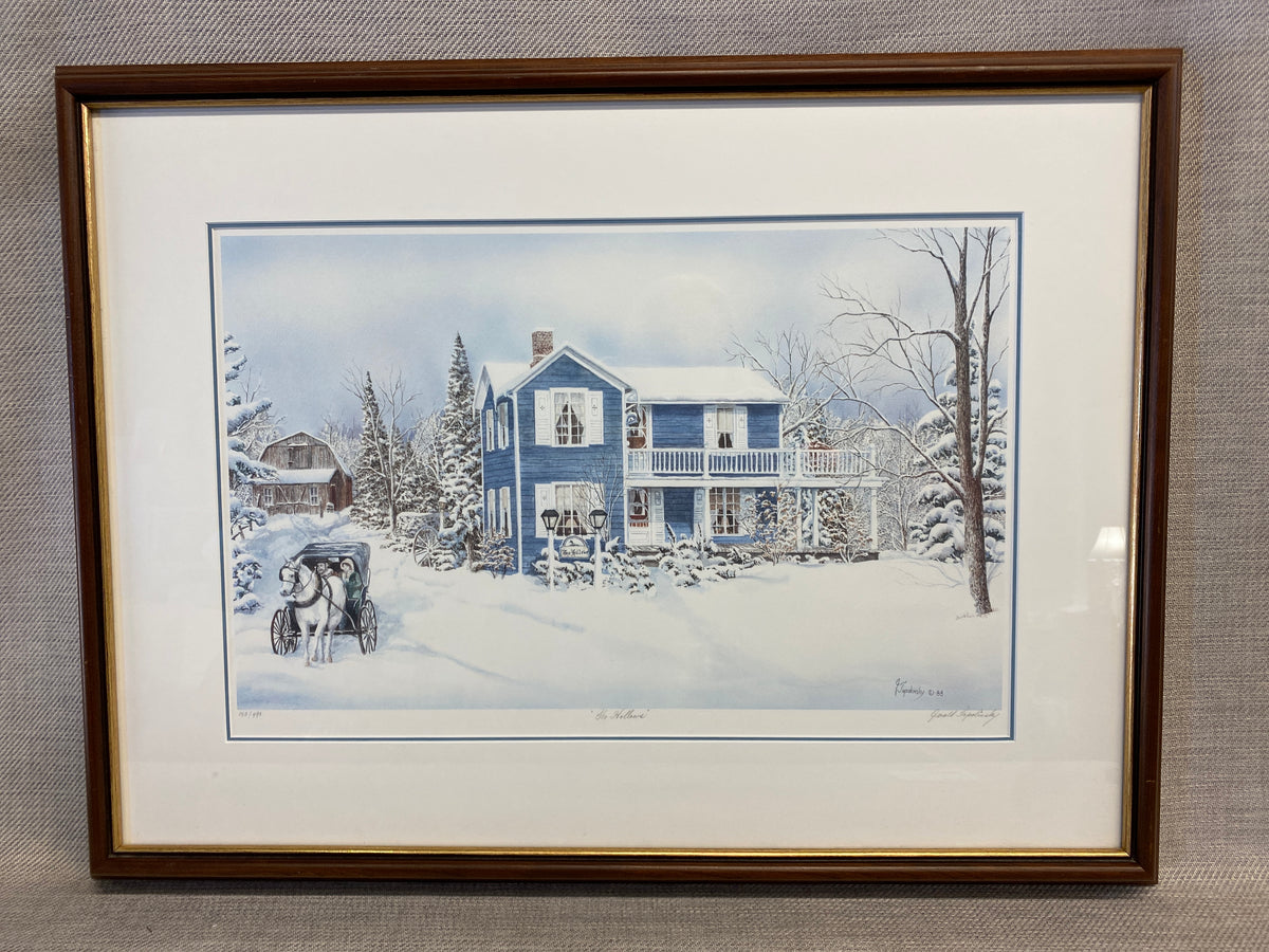Framed Print - The Hollows