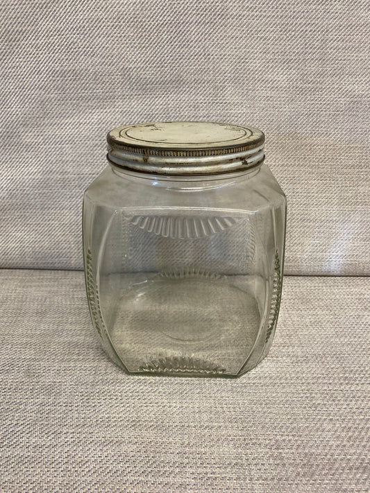 Vintage Hoosier Glass Jar