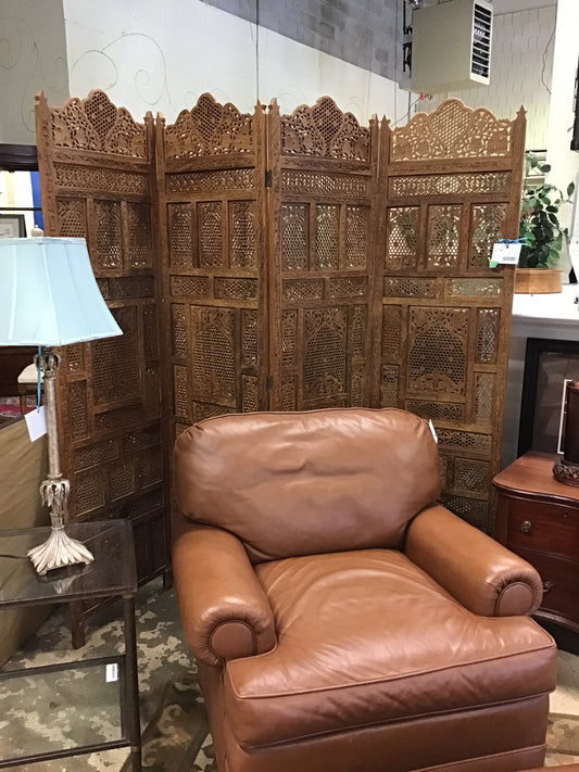 4 Panel Wood Screen