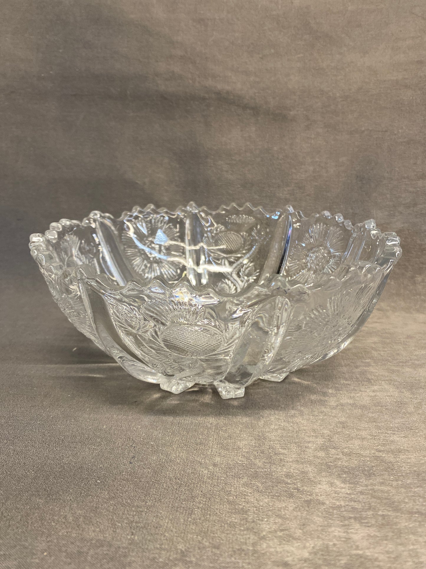Vintage Higbee Glass Bowl