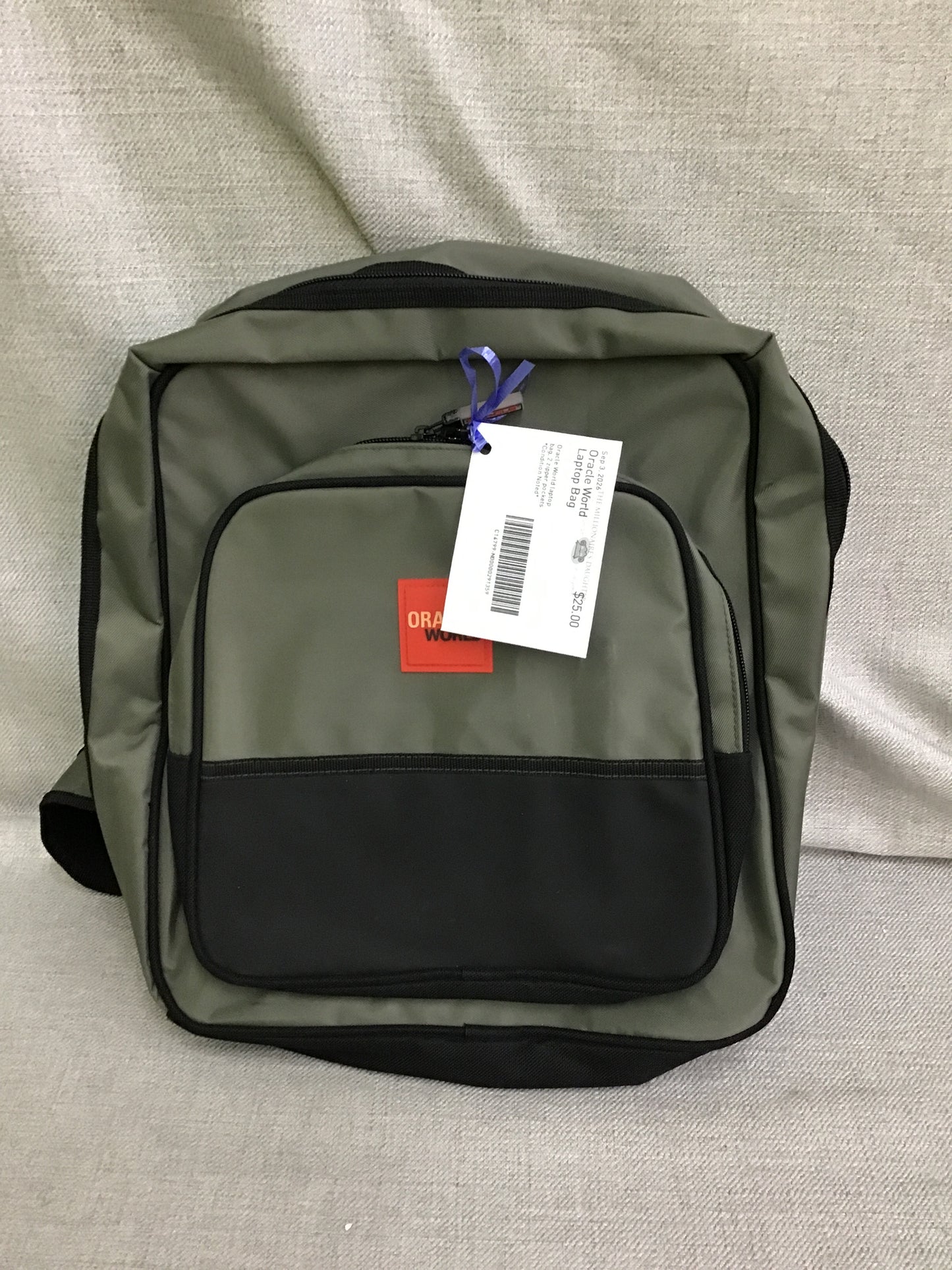 Oracle World Laptop Bag