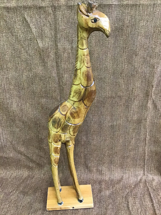 Decorative Wooden Giraffe