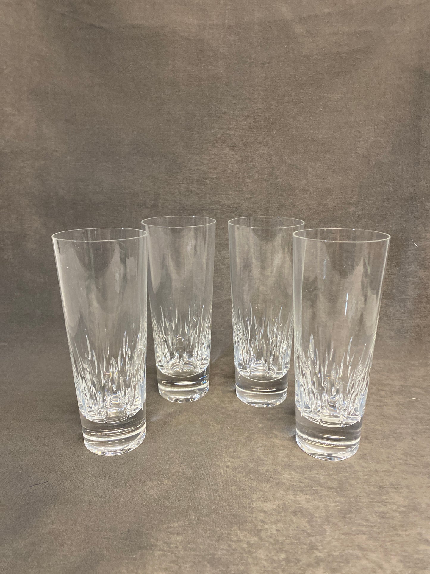 Set 4 Wedgwood Crystal Highballs