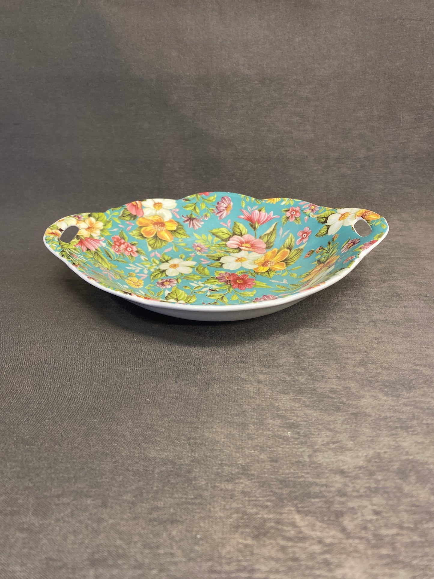 Staffordshire Bowl - Blue Chintz
