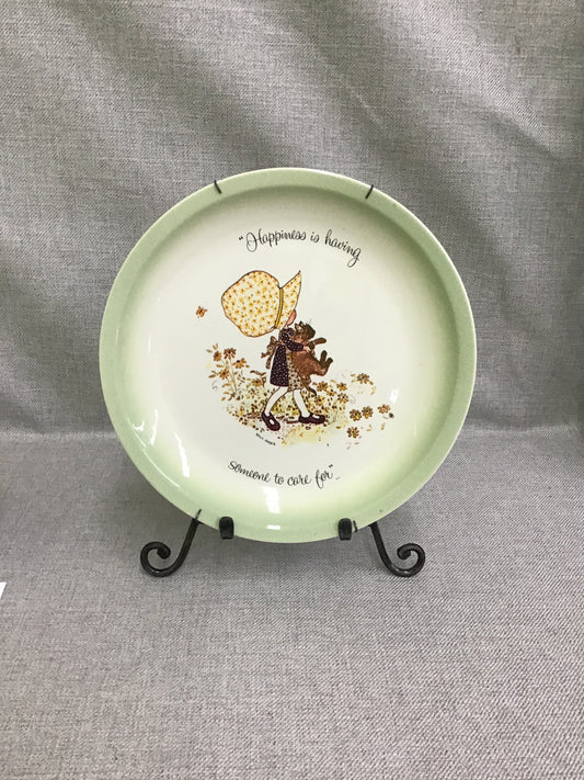 Holly Hobbie Decorative Plate w Hanger