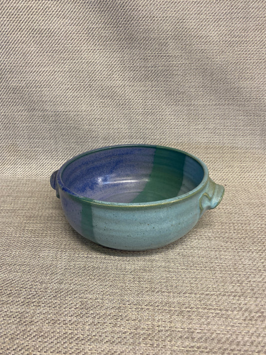 Studio Pottery Bowl - Blue