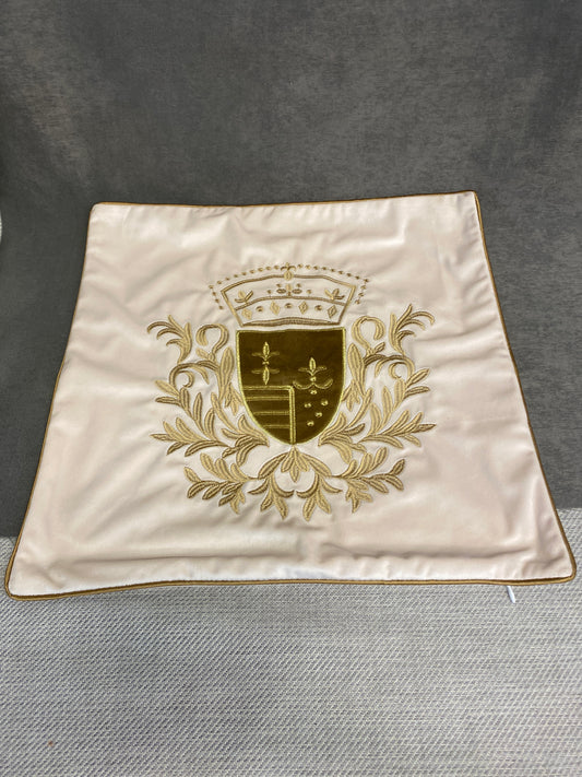 Cushion Cover - Bronze & Cream