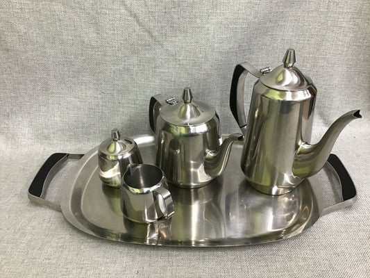 MCM Oneida Stainless Steel Tea/Coffee Set