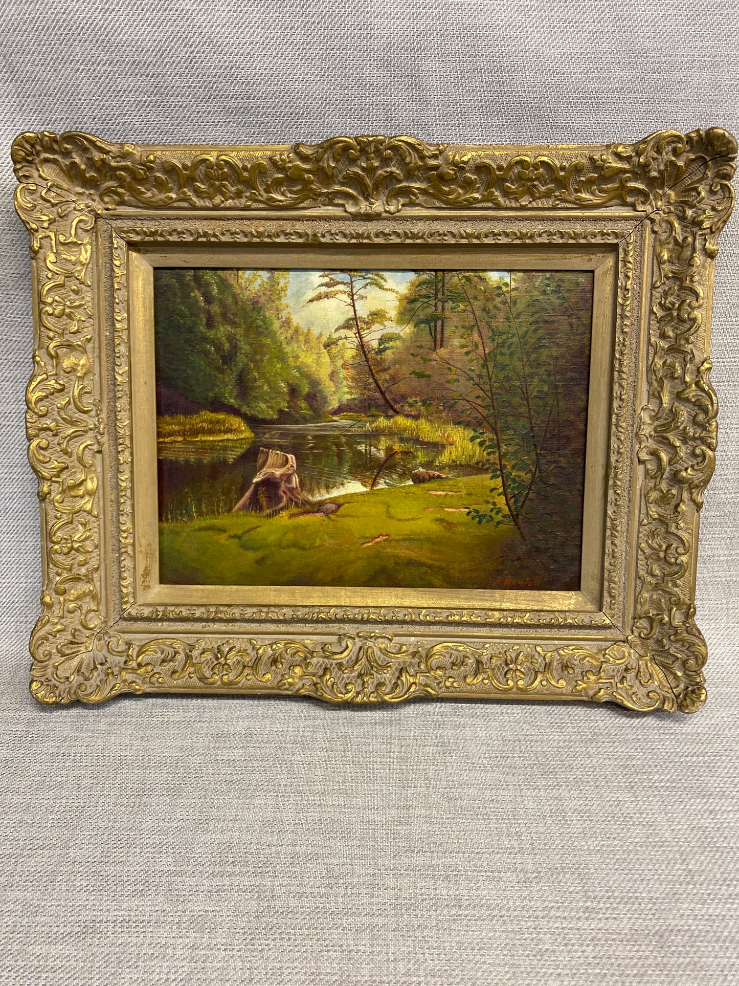 Framed Painting - Robertson's Creek