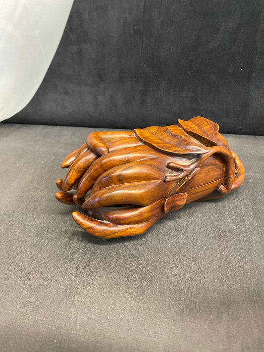 Carved Wood Box -  Fruit CONDITION