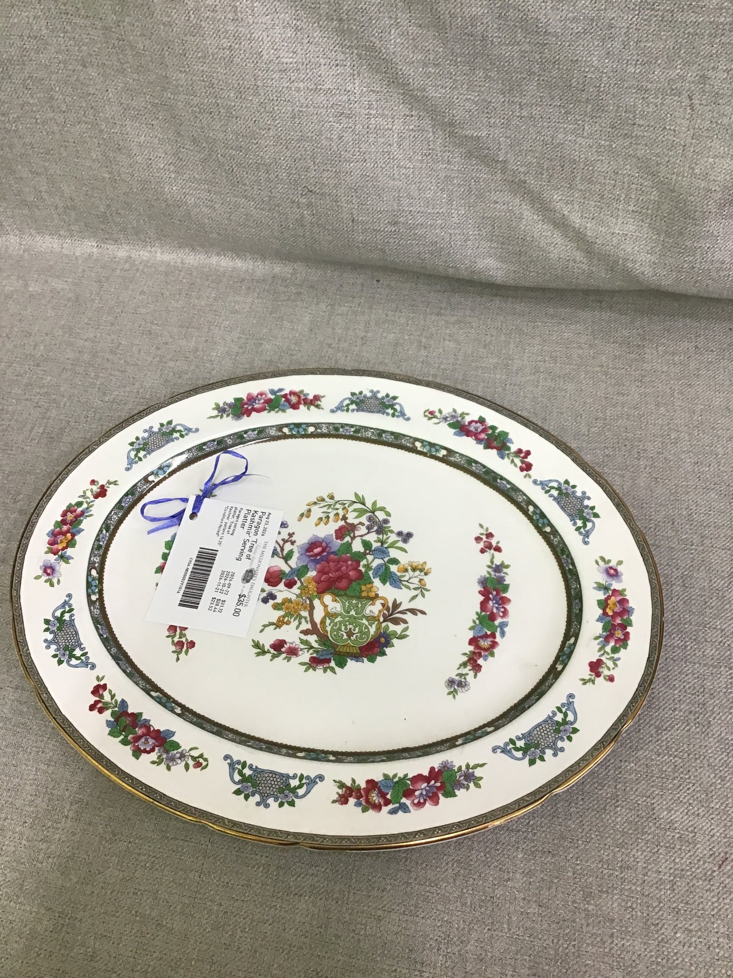 Paragon 'Tree of Kashmir' Serving Platter