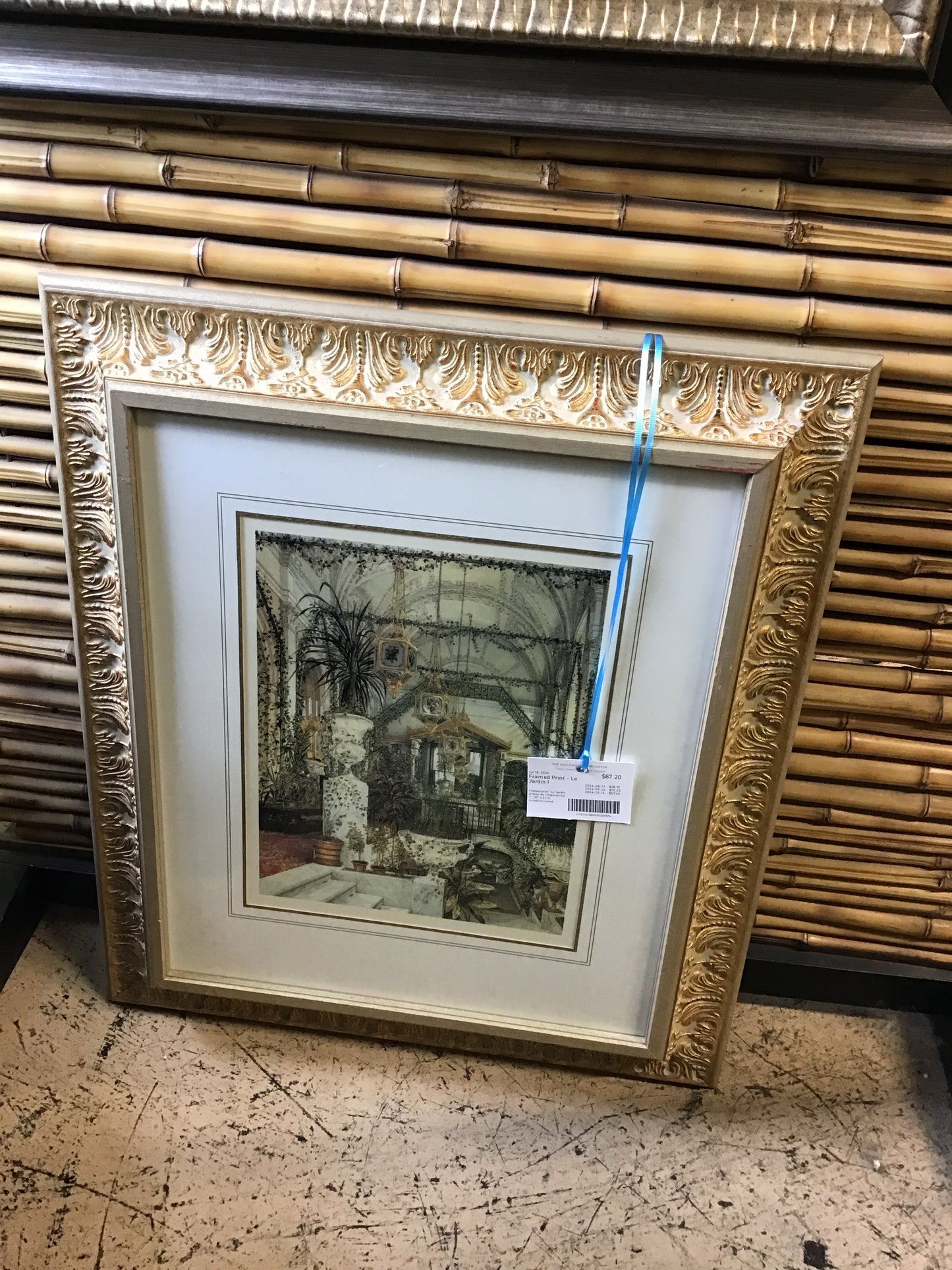 Framed Print - Le Jardin I