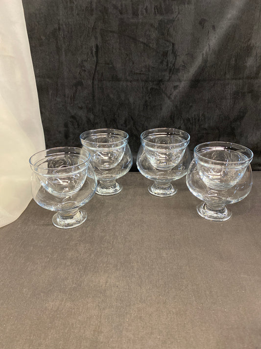 Set of 4 Shrimp Cocktail Glasses