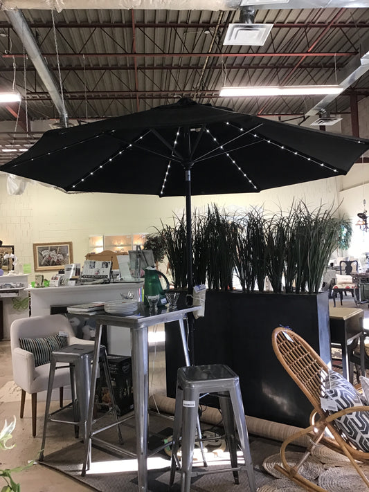 Patio Black Starlite Umbrella