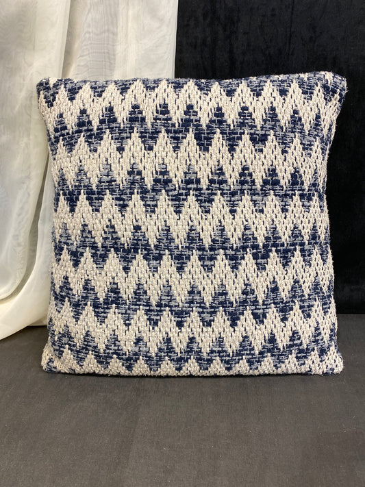 Structube Cushion - Blue & Beige