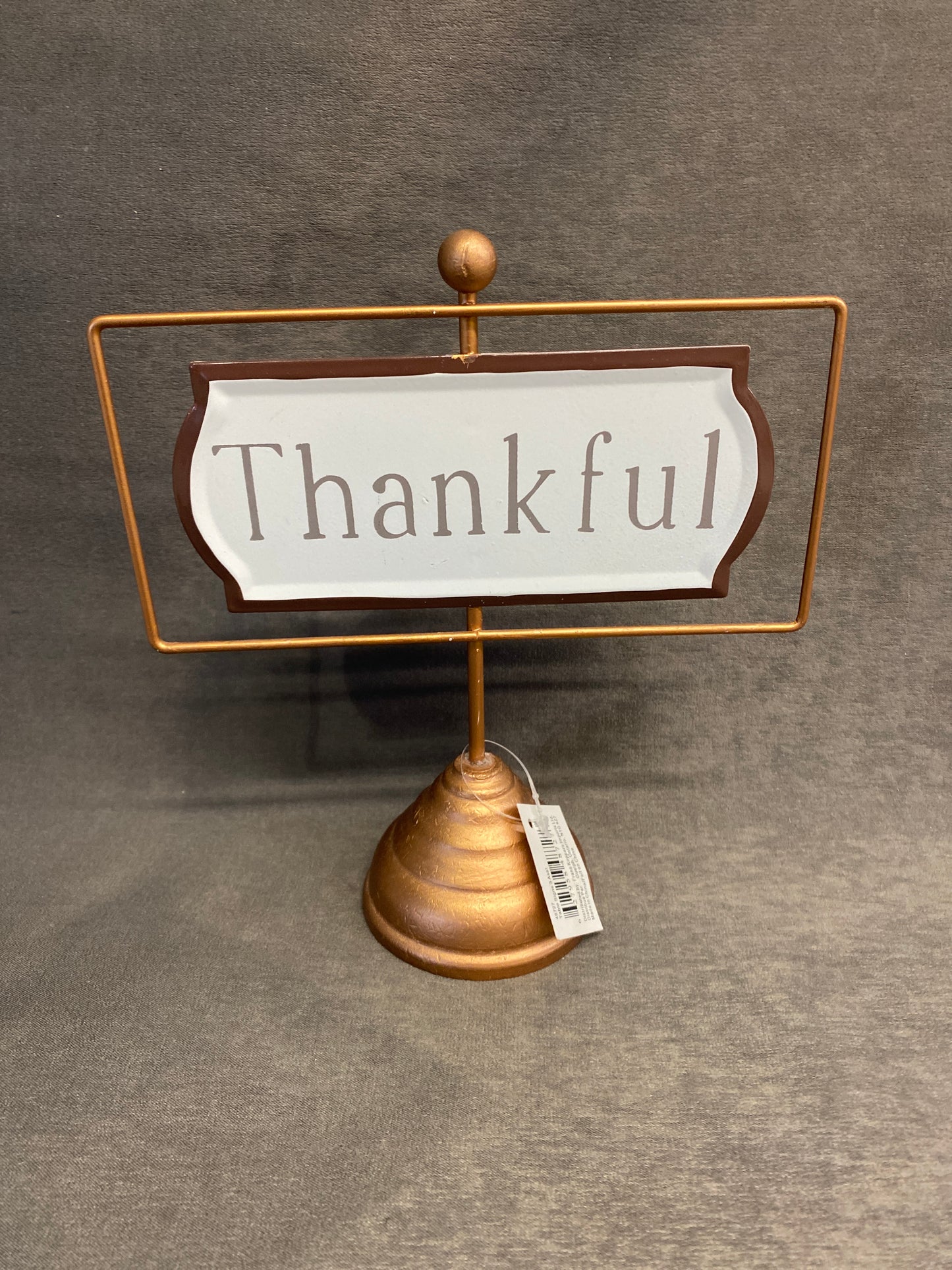 NEW! "Thankful" Decor Table Sign