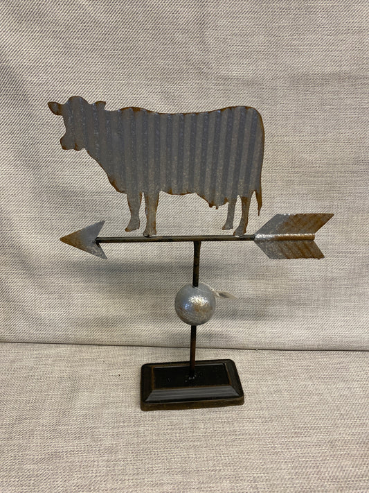 NEW! Weathvane Decor - Cow