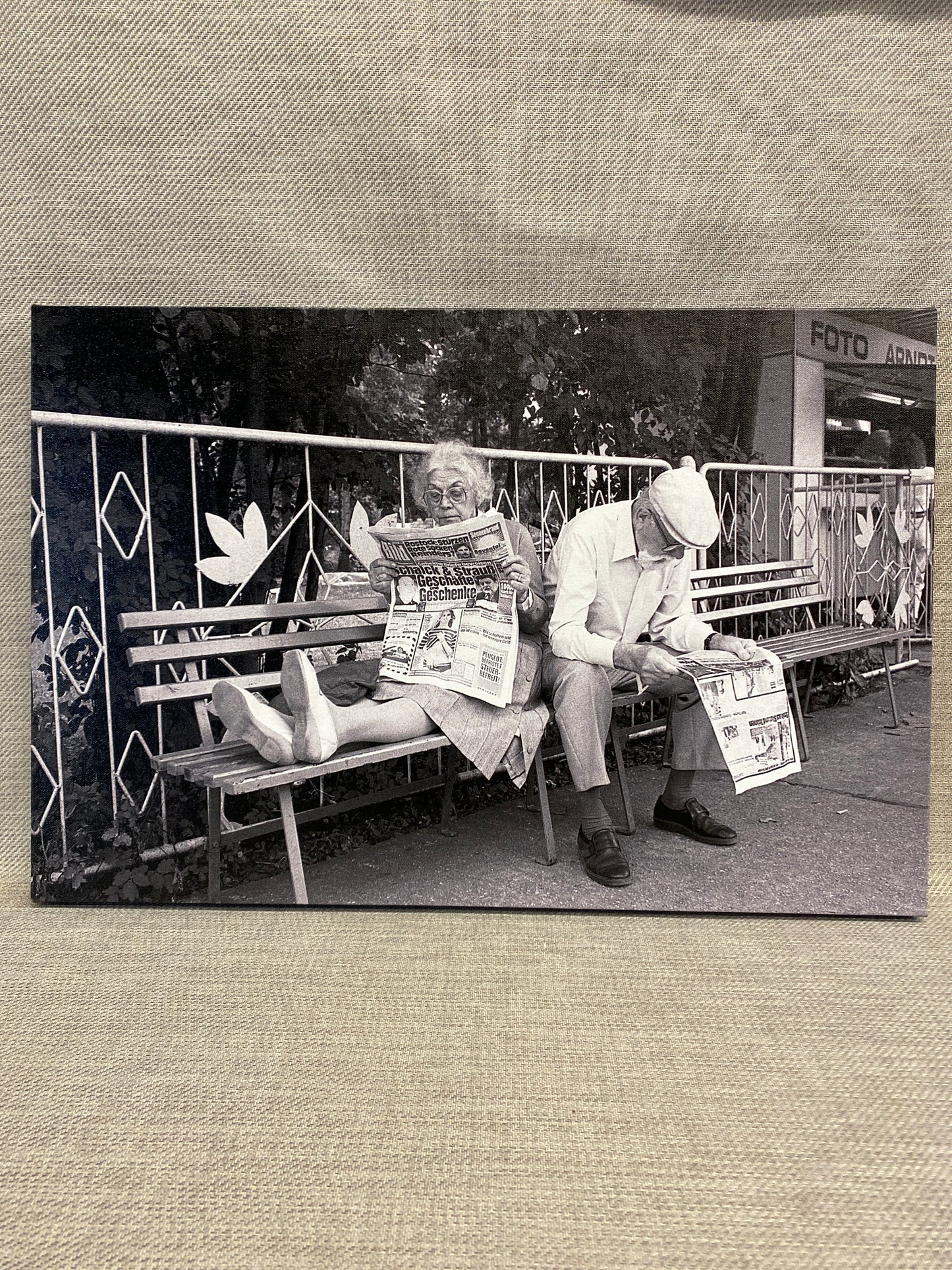 Frameless Print - Boy Meets Girl