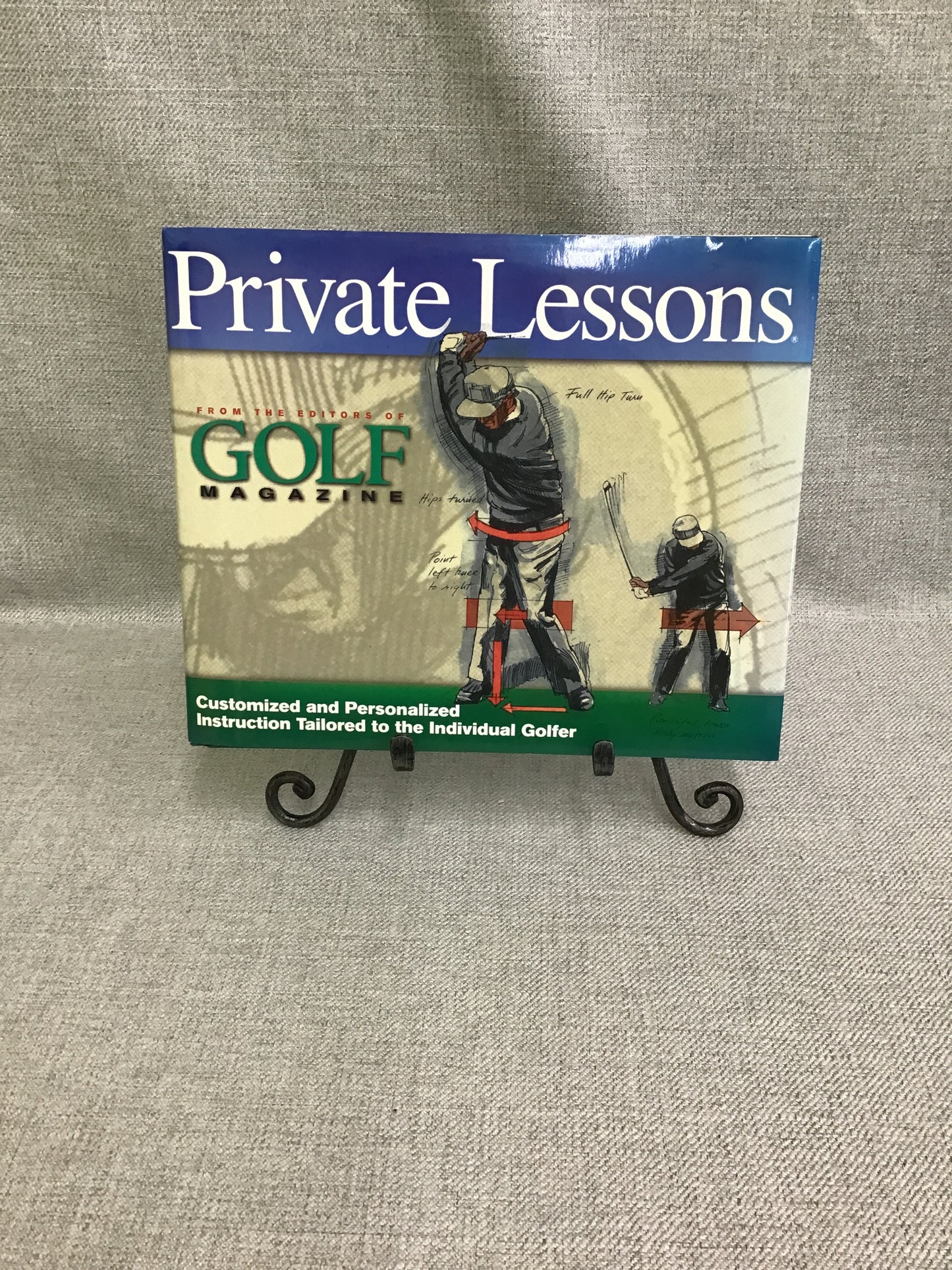 Private Golf Lessons Hardcover