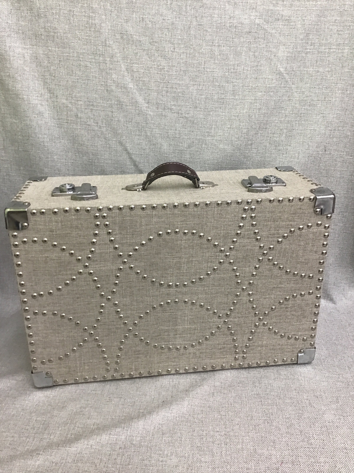 Modern Studded Suitcase