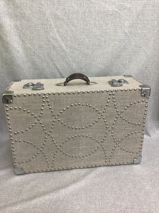 Modern Studded Suitcase