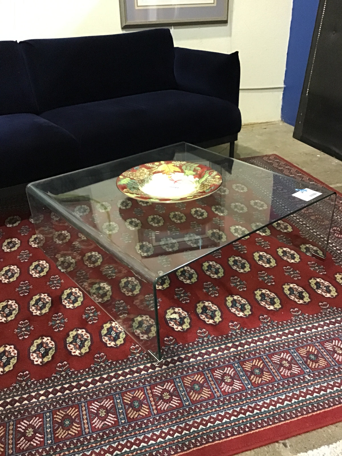 Waterfall Glass Coffee Table
