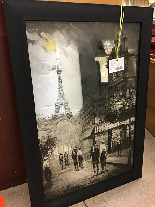 Framed Mirror Print - Paris