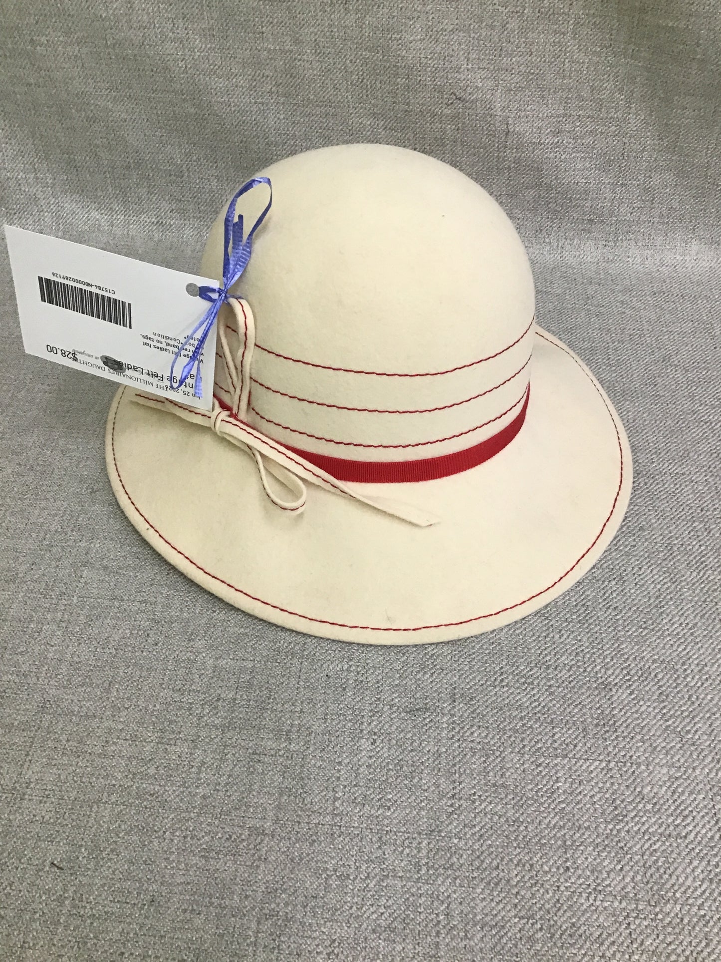 Vintage Felt Ladies Hat