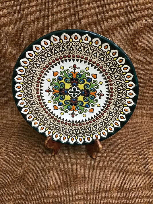 Gorgeous! Hand Painted Decorative Plate